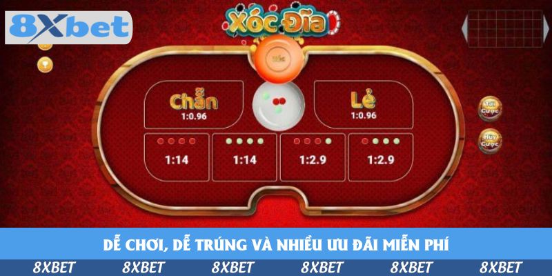 Dễ chơi, dễ trúng và nhiều ưu đãi miễn phí